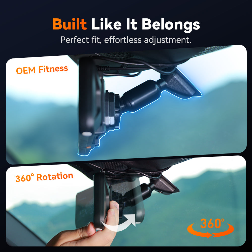 Preorder WOLFBOX G900 TriPro Bumper Version 3 Channel Rear View Mirror