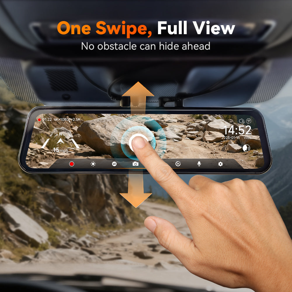 Preorder WOLFBOX G900 TriPro Bumper Version 3 Channel Rear View Mirror