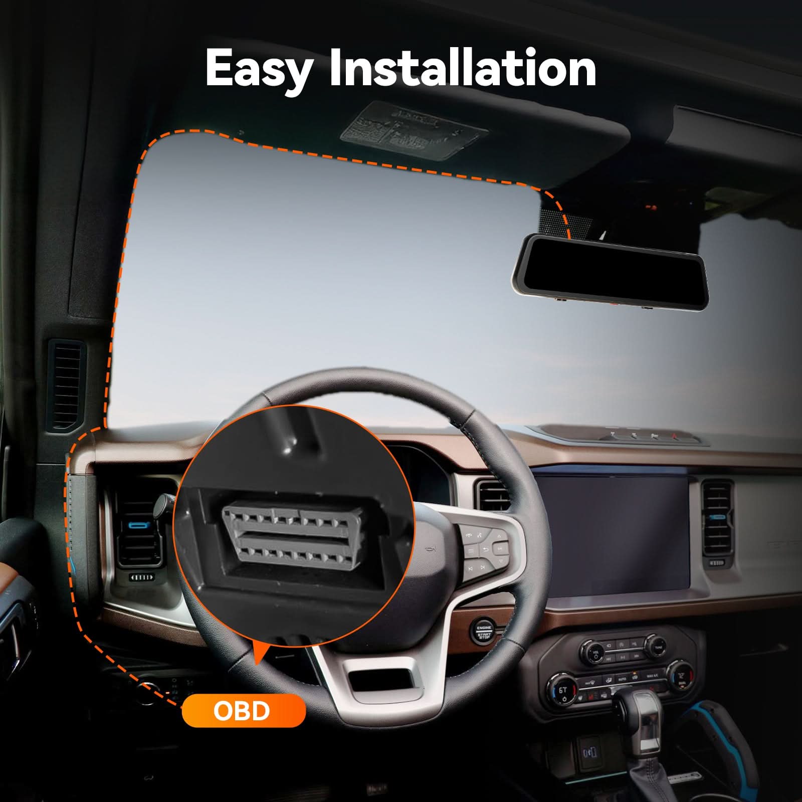 WOLFBOX Dashcam Multifunctional Hardwire Kit for G900Pro