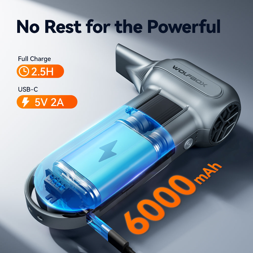 Electric Air Duster Super Power | WOLFBOX MF50/MF100