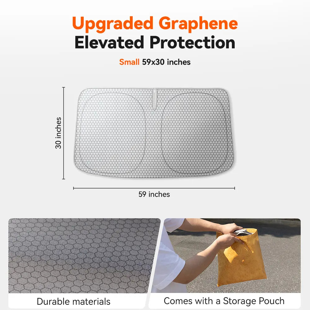WOLFBOX Graphene Windshield Sunshade - WOLFBOX