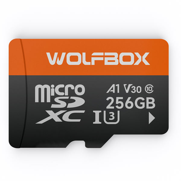 WOLFBOX 256GB/128GB/32GB SD Card, Class 10 U3 TF Card