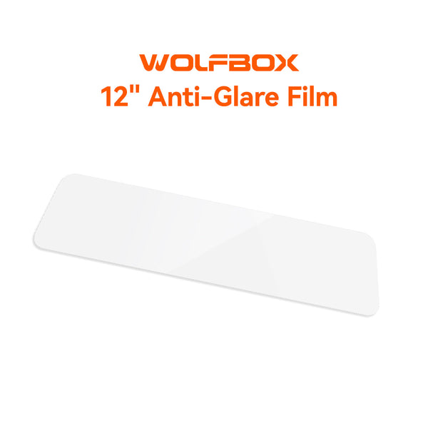 WOLFBOX 12inch Anti-Glare Film for G900PRO Mirror Camera Accessory WOLFBOX