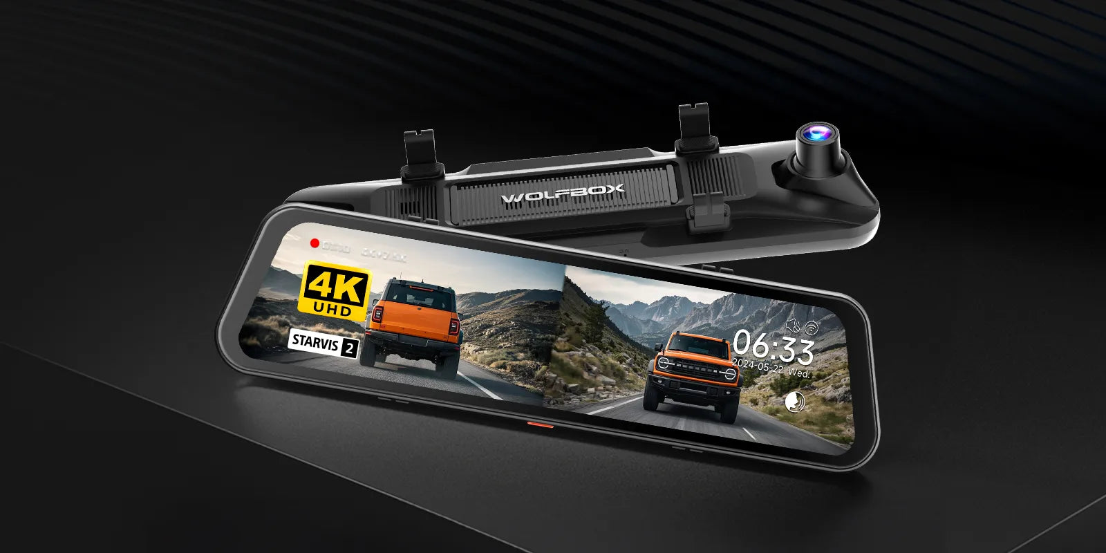 front and rear dash cam