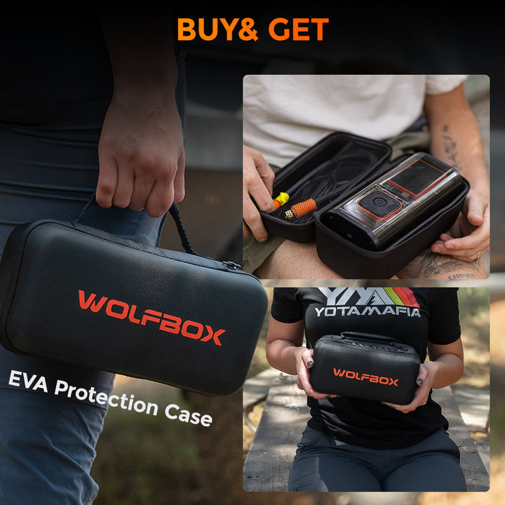 WOLFBOX MegaFlow24 Pro Portable Tire Inflator&Deflators tire inflator & deflator WOLFBOX