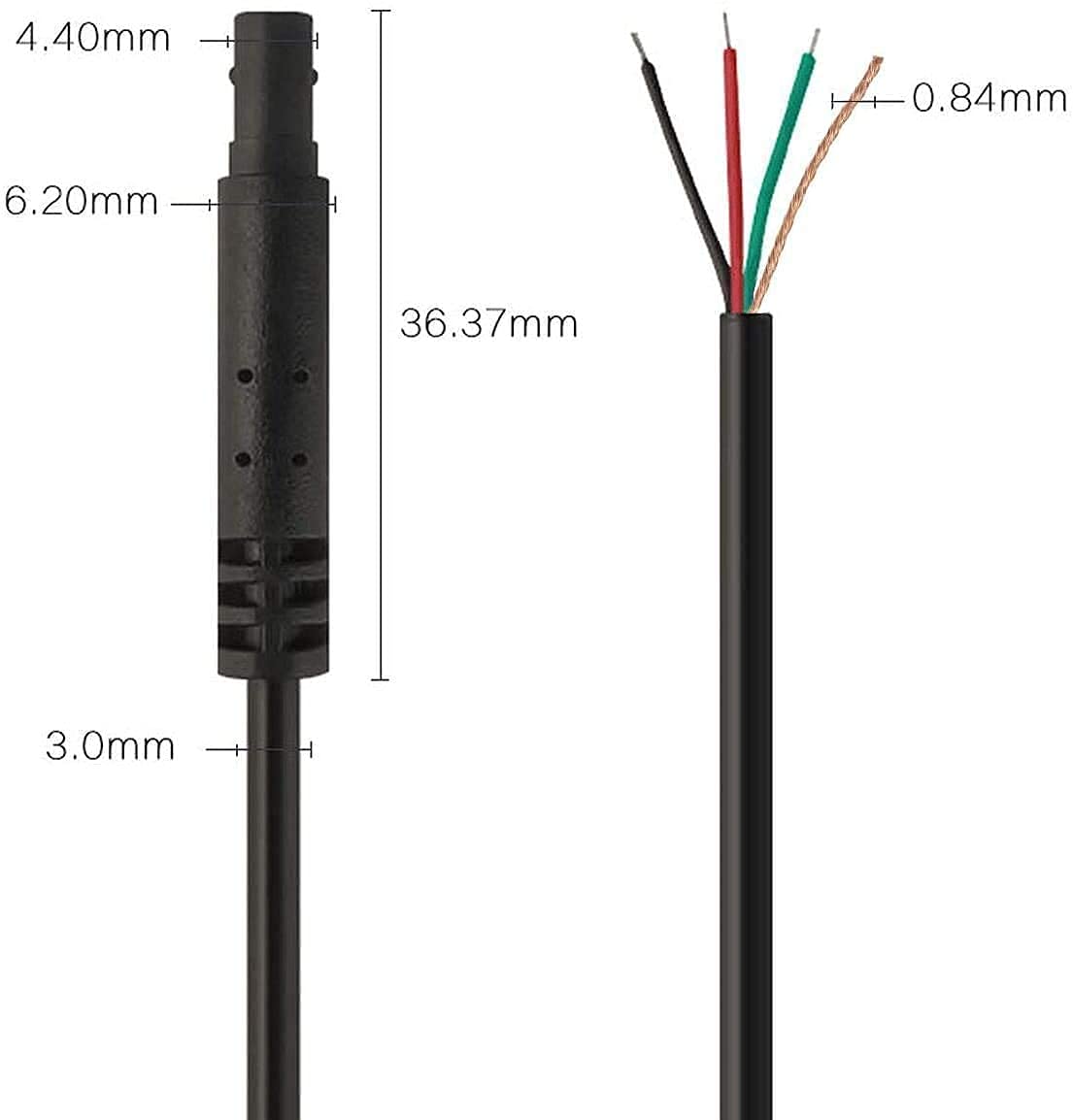 WOLFBOX 33/50 Feet Rear Camera Longer Replacement Cables for G900pro